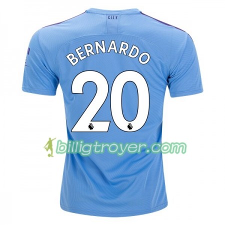 Billige Fotballdrakter Manchester City Bernardo 20 Hjemmedraktsett 2019/20 Kortermet